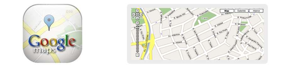 Mapa da Escola